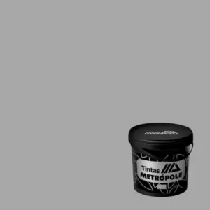 Tinta AT500 - Parede Interna e Externa Lavável - 18L - Até 500m² por Demão - Cinza Platina